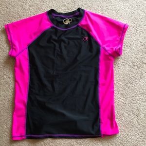 Girls short sleeve Rash guard